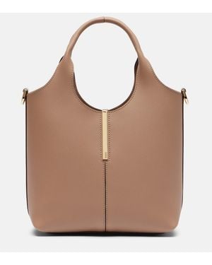 Tod's Sac Ebr Mini En Cuir - Marron