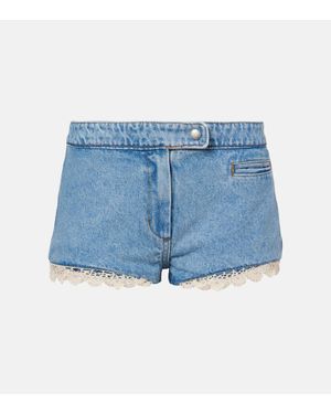 パンツ MAGDA BUTRYM Women Shorts  Burmudas 211723GREY GRAY MAGDA BUTRYM Denim shorts | NET-A-PORTER