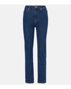 TOVE Straight Jeans Marlo - Blau