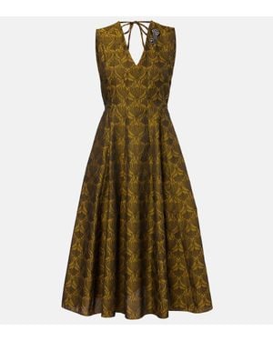 Max Mara Lauren Midi Dress - Green