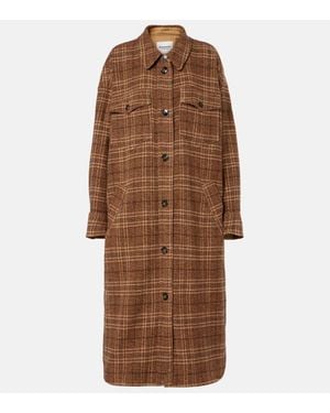 Isabel Marant Cappotto Gislene - Marrone