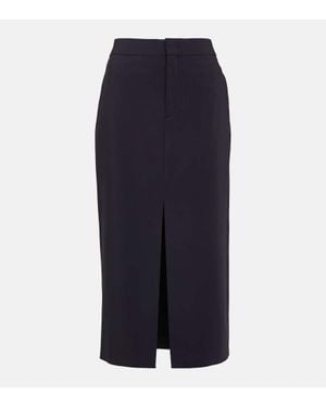 Isabel Marant Madelia Pencil Skirt - Blue