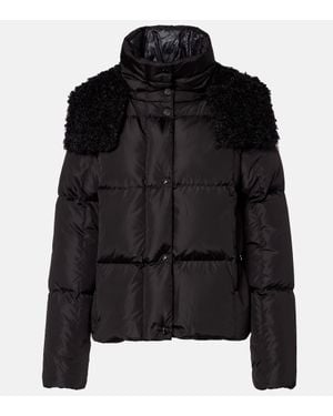 Moncler Quilted Down Jacket - Black