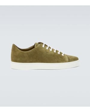Manolo Blahnik Sneakers Semanado Aus Veloursleder - Grün