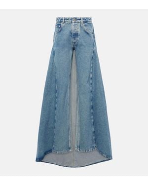 Jean Paul Gaultier X Shayne Oliver Straight Jeans - Blue