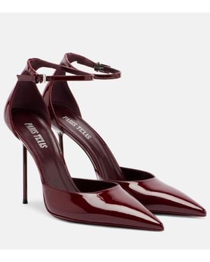 Paris Texas Escarpins Lidia 105 En Cuir Verni - Rouge