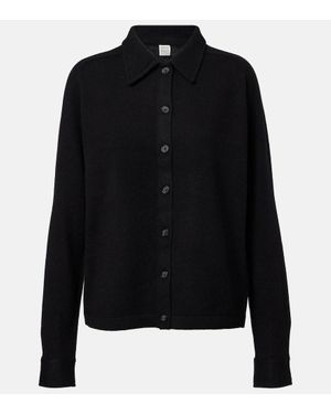 TOTEME Cardigan Aus Kaschmir - Schwarz