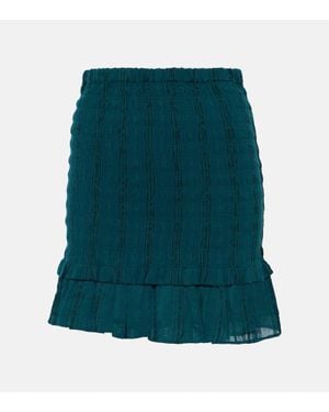 Isabel Marant Etoile Dorela Mini falda - Verde