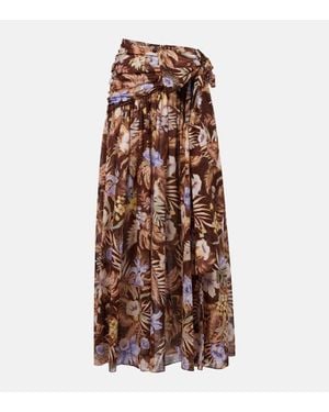 Zimmermann Gonna Lunga Coco - Marrone