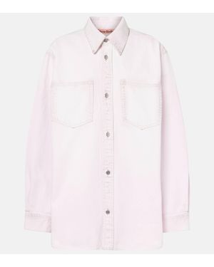 Acne Studios Denim Shirt - Pink