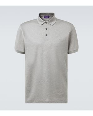 Ralph Lauren Polohemd Reg Aus Baumwollpique - Grau