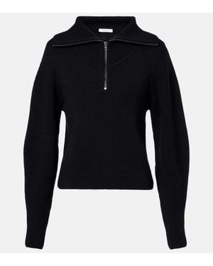 Lemaire Rollkragenpullover Aus Wolle - Blau