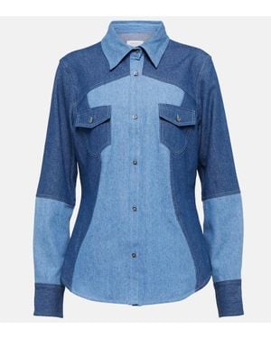 Gabriela Hearst Denim Shirt - Blue