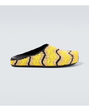 Marni X No Vacancy Inn Slippers - Gelb