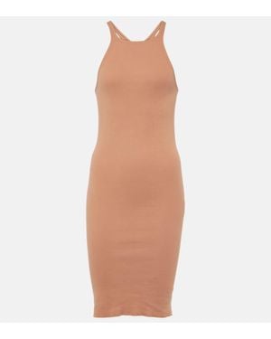 Rick Owens Cotton Minidress - Orange
