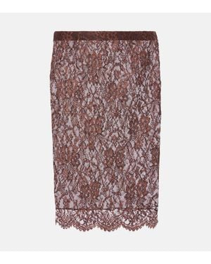 Saint Laurent Skirts - Brown