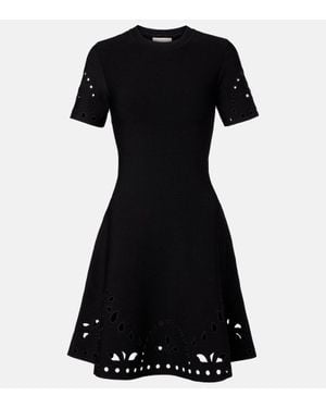 Ulla Johnson Fania Broderie Anglaise Minidress - Black