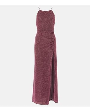 Oséree Lumiere Maxi Dress - Purple