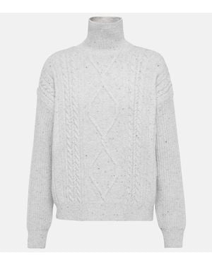 Max Mara Leisure Pullover Favore - Weiß