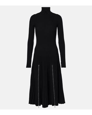 Burberry Turtleneck Dress - Black