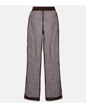 JADE Swim Gerade High-Rise-Hose Mika - Grau