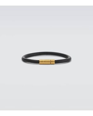 Tom Ford Armband Aus Leder - Weiß