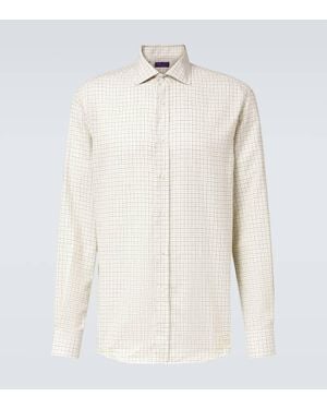 Ralph Lauren Checked Cotton Shirt - White