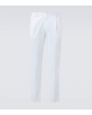 Dolce & Gabbana Pantaloni Regular - Bianco