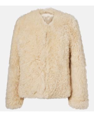 Tom Ford Shearling Jacket - Natural