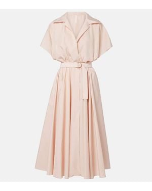 Norma Kamali Midikleid - Pink