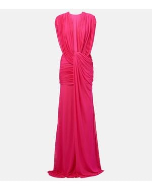 Christopher Esber Ripple Draped Gown - Pink