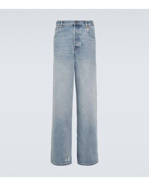 Valentino Low-Rise Straight Jeans - Blue