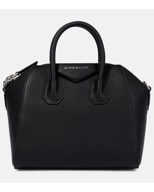 Givenchy BAULETTO MINI ANTIGONA IN PELLE - Nero