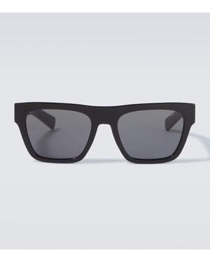 Prada Eckige Sonnenbrille - Schwarz