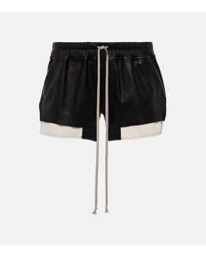 Rick Owens Short Shorts - Black