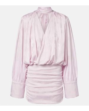 ROTATE BIRGER CHRISTENSEN Robe A Fleurs - Rose