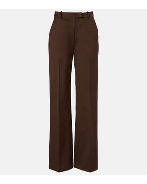 Frankie Shop Gerade Hose Lenora - Braun