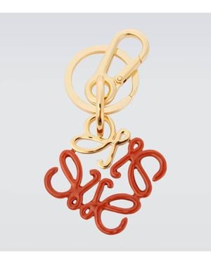 Loewe Anagram Bag Charm - Red
