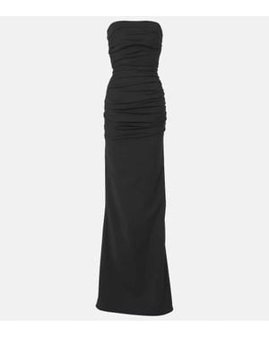 Maticevski Robe Longue Bustier Intoxicate - Noir