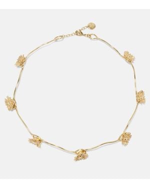 ALÉMAIS Team Spirit-Plated Chain Necklace - Metallic
