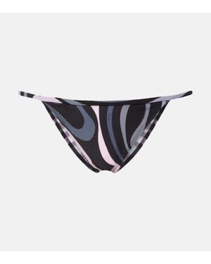 PUCCI Bikini-Hoeschen Marmo - Blau