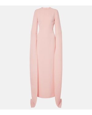 Solace London Robe Naomi Aus Crepe - Pink