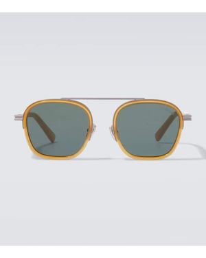 ZEGNA Round Sunglasses - Brown