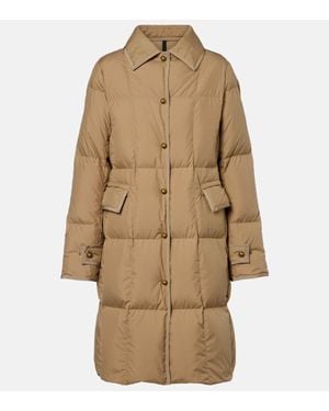 Moncler Achard Down Coat - Natural