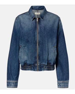 Nili Lotan Najac Denim Jacket - Blue