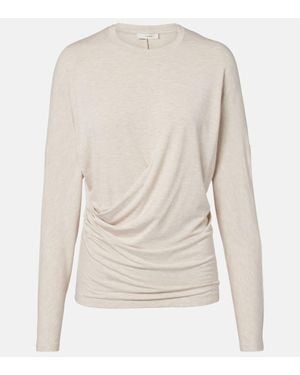 Vince Top Aus Jersey - Natur