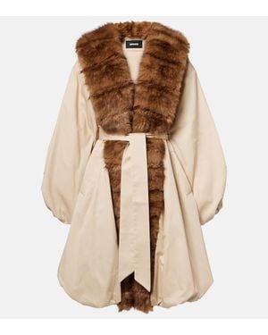 ROTATE BIRGER CHRISTENSEN Belted Coat - Natural