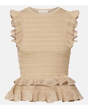 Zimmermann Top Hypnotic En Lame - Neutre