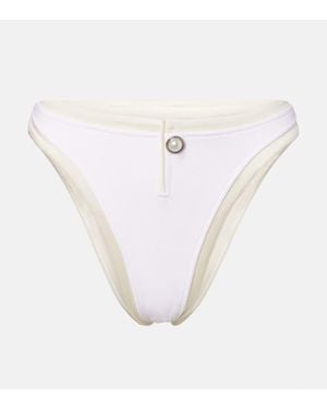 SAME Grace Bikini Bottoms - White