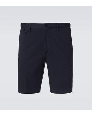 Incotex Shorts Aus Einem Baumwollgemisch - Blau
